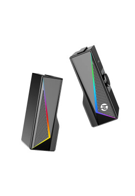 Акустична система (саундбар) 2.0 HP DHE-6005, USB, 6Вт, LED RGB