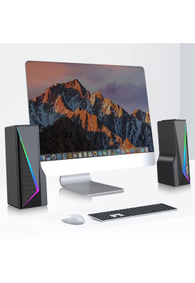 Акустична система (саундбар) 2.0 HP DHE-6005, USB, 6Вт, LED RGB