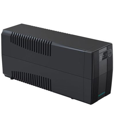 ДБЖ Marsriva MR-UF600, 600ВА/360Вт, Line-Interactive, LED version, 2хSchuko, 1*12V/7Ah