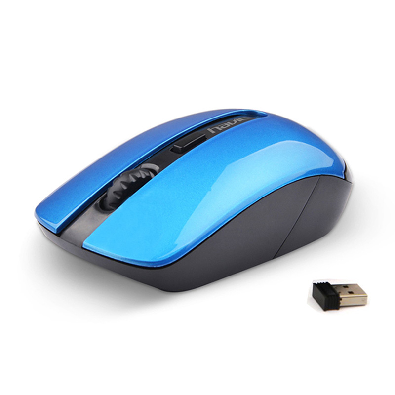 Мишка Havit HV-MS989GT, бездротова, 1600dpi., 4кн., чорно-синя