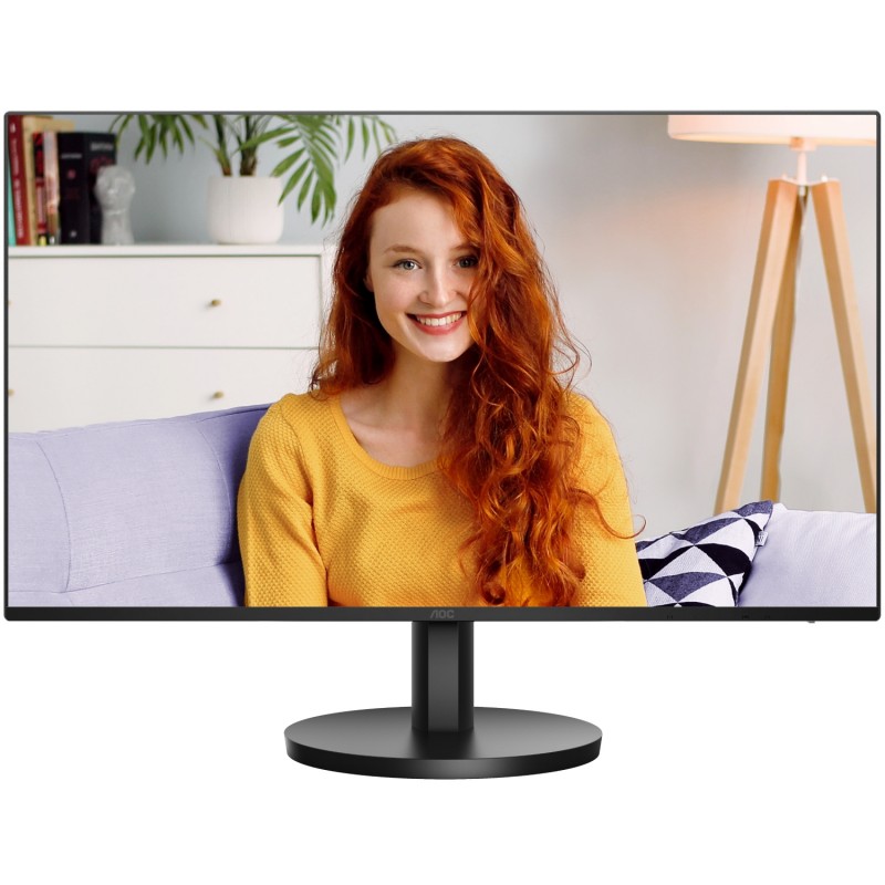 TFT 27" AOC 27B3HA2, IPS, 100Гц, VGA, HDMI, колонки, чорний