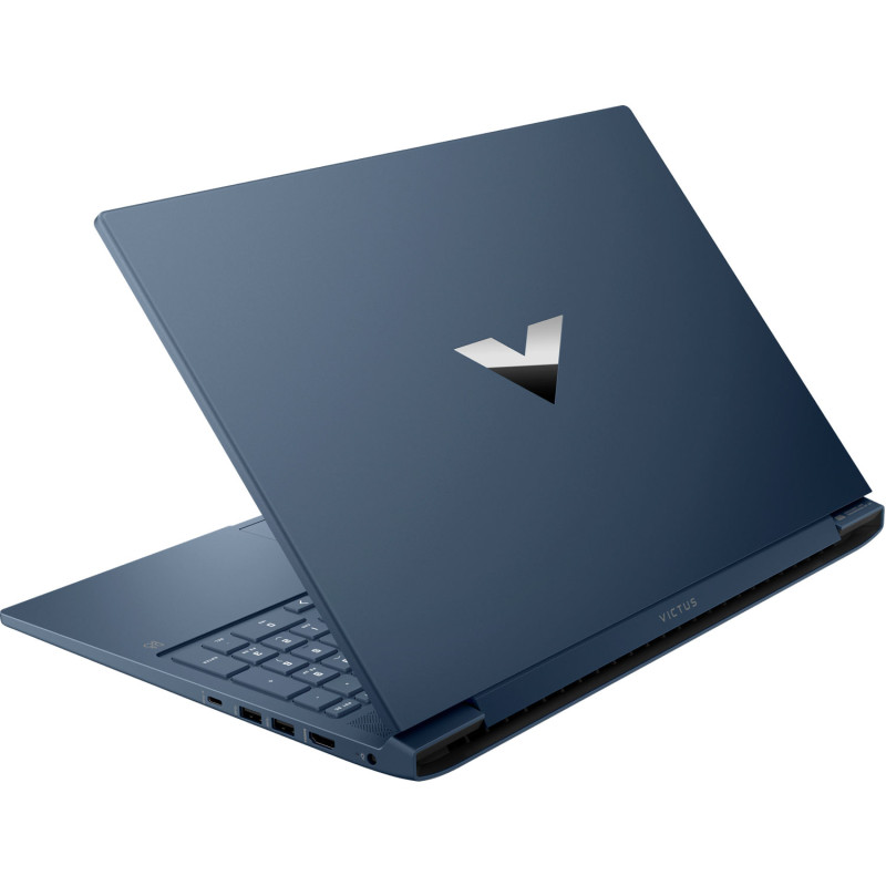 Ноутбук HP Victus 16-s1019ua 16.1" FHD IPS,300n/Ryz7 8845HS (5.1)/32Gb/SSD512Gb/RTX 4050,6GB/Підсв/DOS/Синій (B83BNEA)