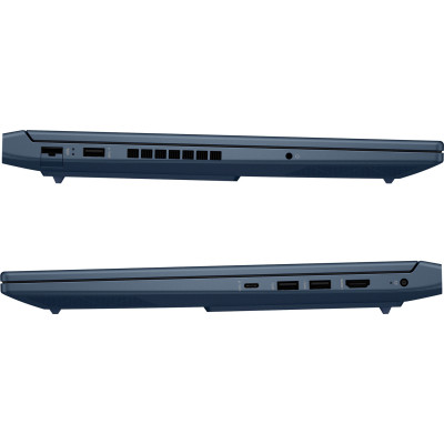 Ноутбук HP Victus 16-s1019ua 16.1" FHD IPS,300n/Ryz7 8845HS (5.1)/32Gb/SSD512Gb/RTX 4050,6GB/Підсв/DOS/Синій (B83BNEA)