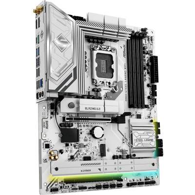 AsRock B860 Steel Legend WiFi (1851/B860, 4*DDR5, 2*PCIex16, HDMI/DP/TB4, 4xSATA, 4xM.2, 2.5Glan, 7. AsRock B860 Steel Legend WiFi (1851/B860, 4*DDR5, 2*PCIex16, HDMI/DP/TB4, 4xSATA, 4xM.2, 2.5Glan, 7.