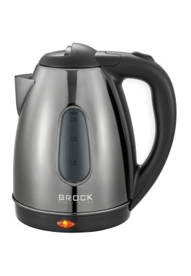 Електрочайник BROCK WK 0605 GY 1500Вт/ 1.8л/ потрійна система безпеки/ сірий