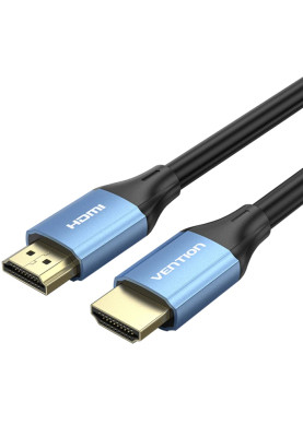 Кабель HDMI M - M,10.0 м, V2.0, 4K 60Гц, Aluminum Alloy Blue Vention