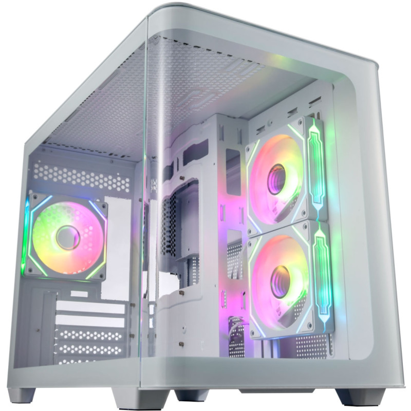 Корпус FSP S380-WA без БЖ mATX White