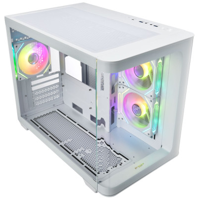 Корпус FSP S380-WA без БЖ mATX White Корпус FSP S380-WA без БЖ mATX White