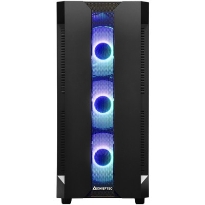 Корпус Chieftec HUNTER GS-01B-OP 4x120mm A-RGB, ATX, без БЖ, Black Корпус Chieftec HUNTER GS-01B-OP 4x120mm A-RGB, ATX, без БЖ, Black