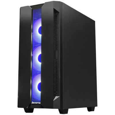 Корпус Chieftec HUNTER GS-01B-OP 4x120mm A-RGB, ATX, без БЖ, Black Корпус Chieftec HUNTER GS-01B-OP 4x120mm A-RGB, ATX, без БЖ, Black