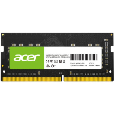 SoDIMM 8Gb DDR4 3200 MHz Acer SD100, Retail