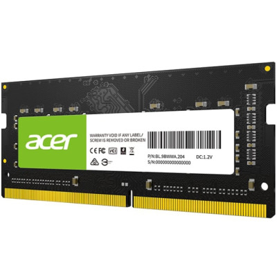 SoDIMM 8Gb DDR4 3200 MHz Acer SD100, Retail SoDIMM 8Gb DDR4 3200 MHz Acer SD100, Retail