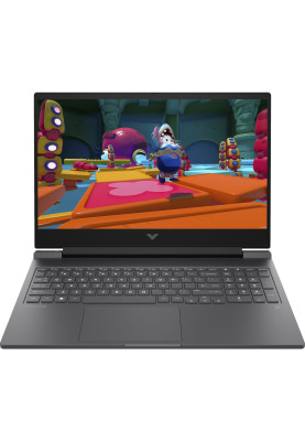 Ноутбук HP Victus 16-r0025ua 16.1" FHD IPS,250n/i7-13620H (4.9)/32Gb/SSD512Gb/RTX 4050,6GB/Підс/DOS/Сірий (B83B8EA)