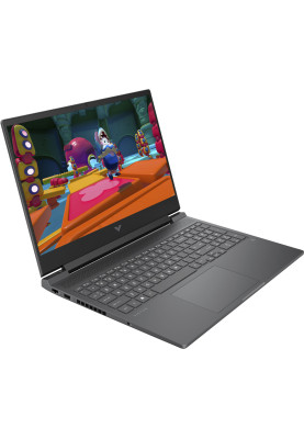 Ноутбук HP Victus 16-r0025ua 16.1" FHD IPS,250n/i7-13620H (4.9)/32Gb/SSD512Gb/RTX 4050,6GB/Підс/DOS/Сірий (B83B8EA)
