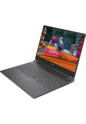 Ноутбук HP Victus 16-r0025ua 16.1" FHD IPS,250n/i7-13620H (4.9)/32Gb/SSD512Gb/RTX 4050,6GB/Підс/DOS/Сірий (B83B8EA)