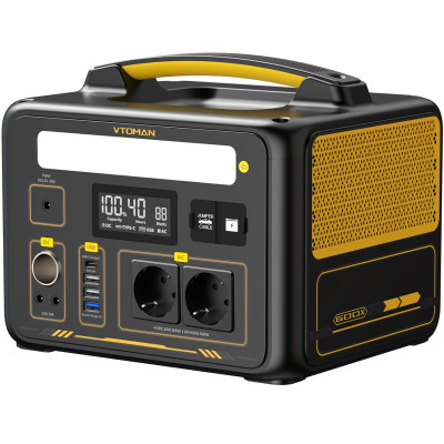Зарядна станція Vtoman Jump 600X (299 Вт/г) 600W LiFePo4 + Extra Battery LiFePo4 (640Вт/г) Зарядна станція Vtoman Jump 600X (299 Вт/г) 600W LiFePo4 + Extra Battery LiFePo4 (640Вт/г)