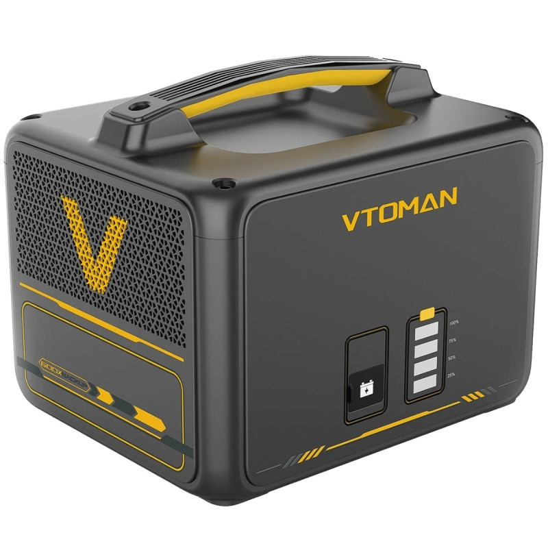 Зарядна станція Vtoman Jump 600X (299 Вт/г) 600W LiFePo4 + Extra Battery LiFePo4 (640Вт/г)