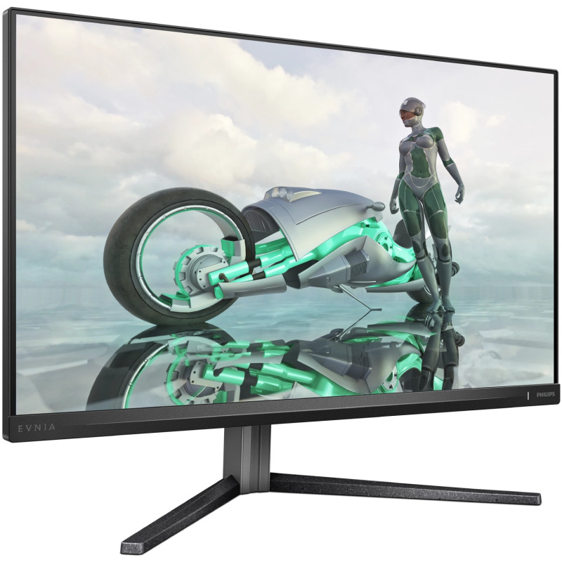 TFT 27" Philips 27M2N3800A,Fast IPS,4K UHD,160Гц,2xHDMI, DP, HAS, Pivot, кол.,чорно-срібл