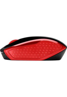 Мишка бездротова HP 200, 3 кн., 1000 dpi, чорно-червона