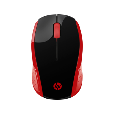 Мишка бездротова HP 200, 3 кн., 1000 dpi, чорно-червона Мишка бездротова HP 200, 3 кн., 1000 dpi, чорно-червона