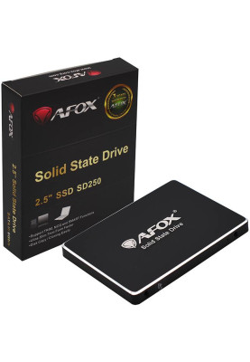 SSD 256GB AFox 2.5" SATA III 3D NAND, Retail