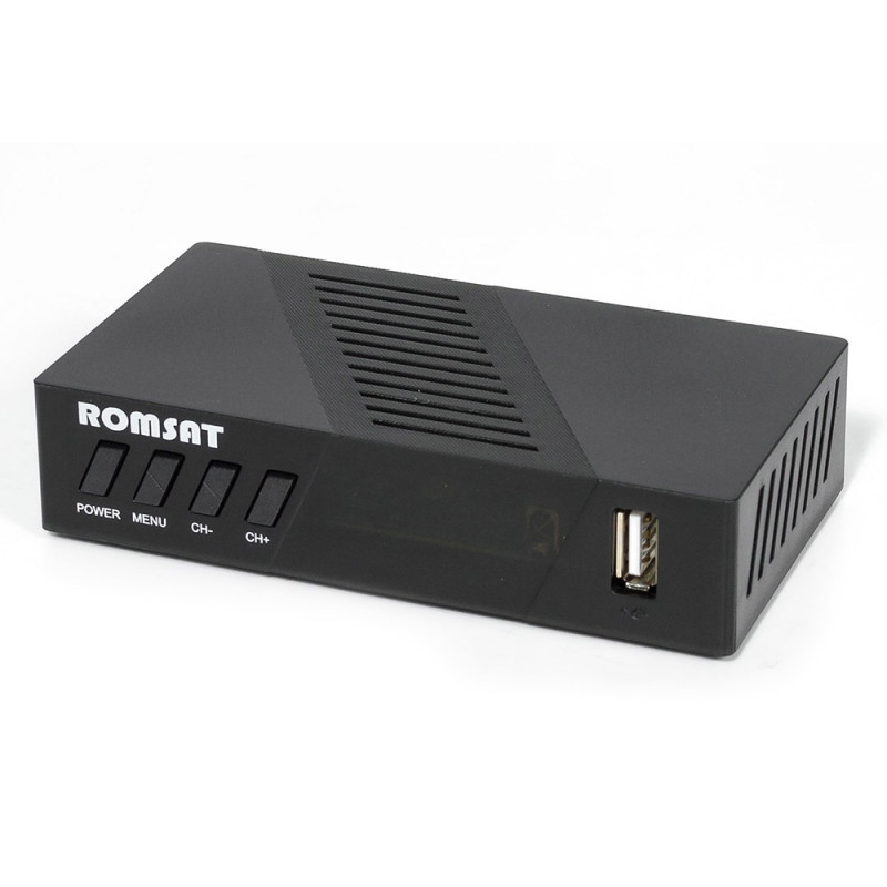 Тюнер Romsat T8008HD, DVB-T2, пульт ДУ