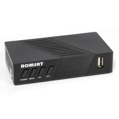 Тюнер Romsat T8008HD, DVB-T2, пульт ДУ