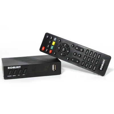 Тюнер Romsat T8008HD, DVB-T2, пульт ДУ