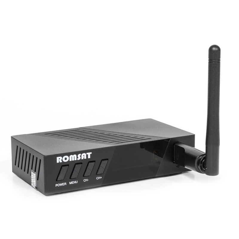 Тюнер Romsat T8008HD, DVB-T2, пульт ДУ