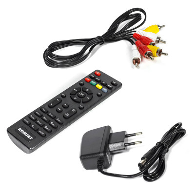 Тюнер Romsat T8008HD, DVB-T2, пульт ДУ