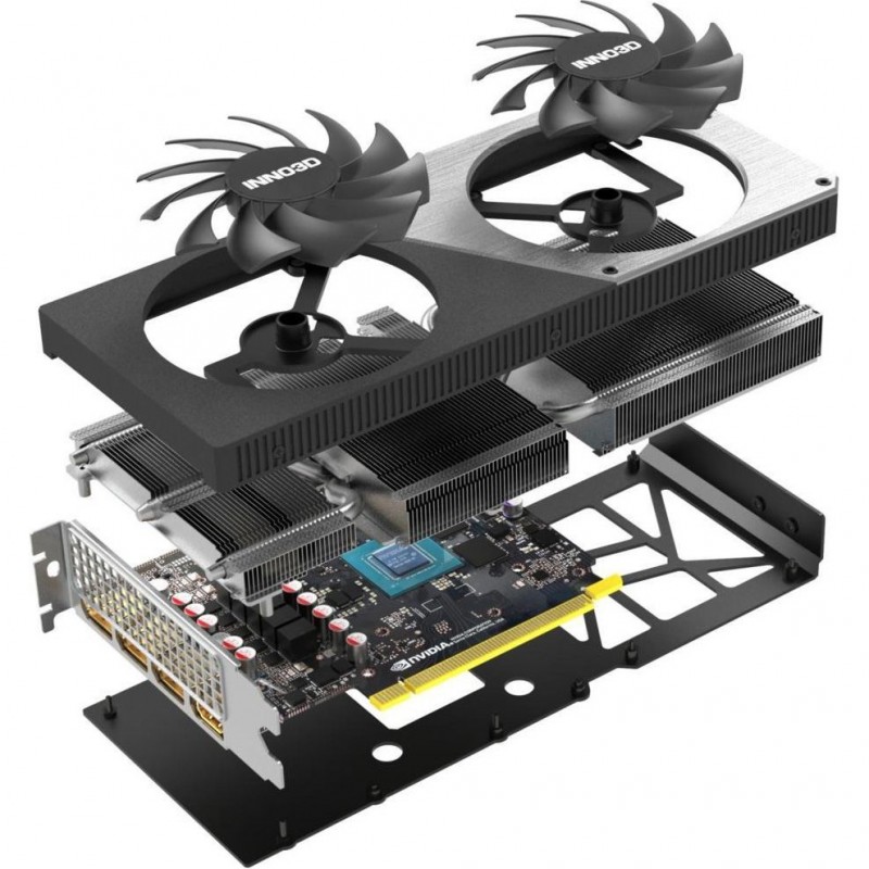 GeForce RTX4060 Ti Inno3D TWIN X2 OC, 8GB GDDR6, 128bit, PCI Express 4.0 X8