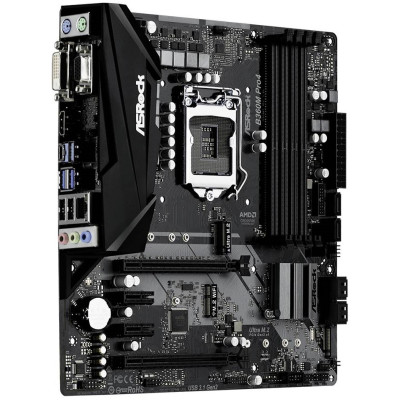 ASRock B360M PRO4/REF(1151/B360, 4*DDR4, 2xPCIex16,2xPCIex1,6xSATAІІІ, GLan, mATX)