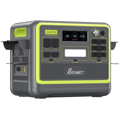 Зарядна станція FOSSIBOT F2400 2000Вт (2048Вт/г) LiFePO4, UPS, MPPT, USB-C PD100 Вт Зарядна станція FOSSIBOT F2400 2000Вт (2048Вт/г) LiFePO4, UPS, MPPT, USB-C PD100 Вт