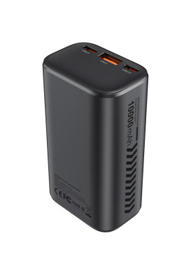 УМБ Choetech 10000mAh 30W PD,2USB-C,USB-A Color Display Space Gray