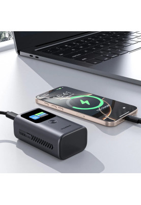 УМБ Choetech 10000mAh 30W PD,2USB-C,USB-A Color Display Space Gray