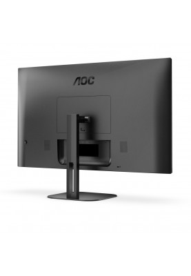 Монітор TFT 27" AOC 27V5CE/BK, FHD, IPS, 75Гц, 1 мс, HDMI, USB-C, USB-hub, колонки, чорний