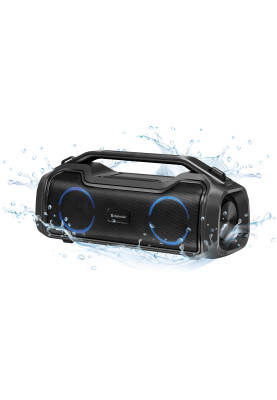 Акустична система 1.0 Defender Beatbox 50, 50W, Bluetooth/RGB/TF/TypeC/IPX5/PWB чорна