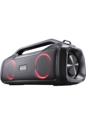 Акустична система 1.0 Defender Beatbox 50, 50W, Bluetooth/RGB/TF/TypeC/IPX5/PWB чорна
