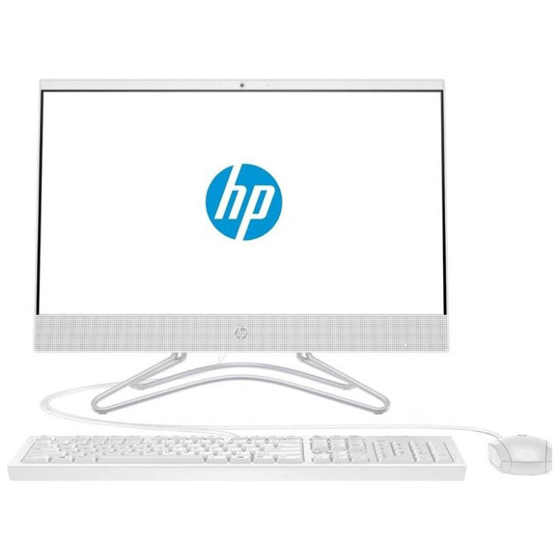 Моноблок 21.5'' HP 200 G4 i5-1235U/16GB/512Gb SDD/Cam/K&M/WiFi/W11P64/Snow White