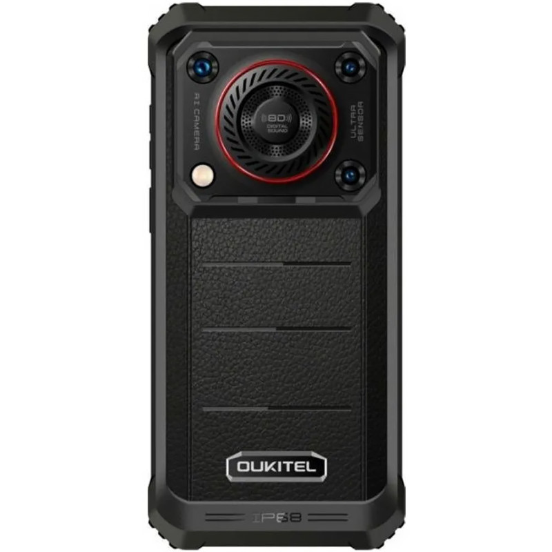 Смартфон Oukitel WP36 6.52" HD /8GB+128GB/ MT8788 /10600mAh /13+5Мп/ IP69K /NFC Black