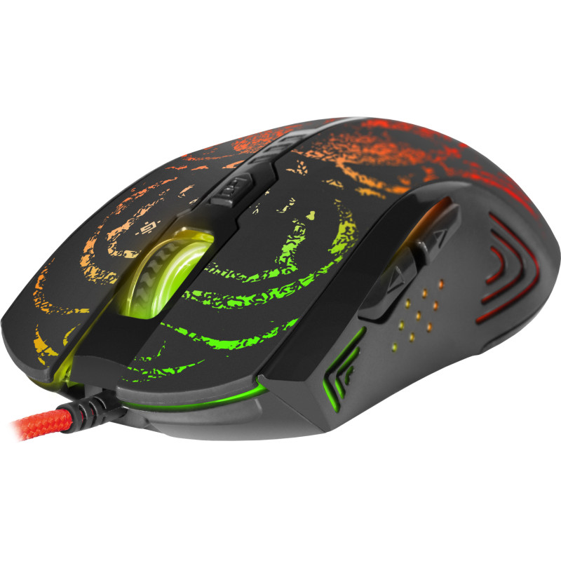 Комплект ігровий Defender Nemesida MHP-128 (мышка+гарнітура+коврик) чорний
