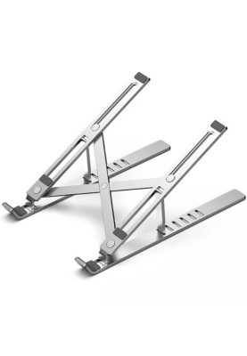 Підставка для ноутбука Laptop X-type Stand Silver Aluminum Alloy Vention