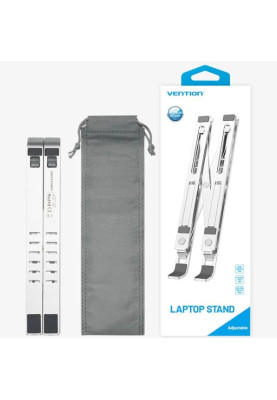 Підставка для ноутбука Laptop X-type Stand Silver Aluminum Alloy Vention