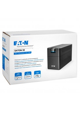 ДБЖ Eaton 5E 1200 USB IEC G2, 1200VA/660W, USB, 6xIEC