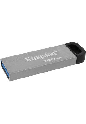 USB Flash Kingston 128GB USB 3.2 Gen 1 DataTraveler Kyson Metal, Silver/Black, Retail