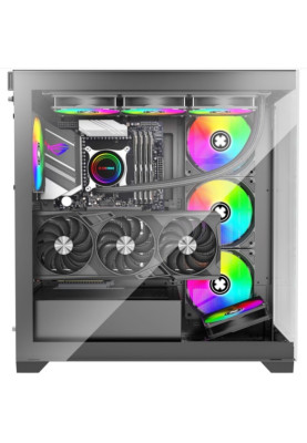 Корпус Xilence XILENT GLEAM ARGB X818.ARGB, без БЖ ATX
