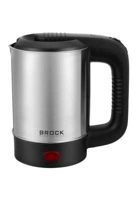 Електрочайник BROCK WK 0903 S дорожній 500Вт/ 0.5л/ 2 чашки/ нержавіюча сталь