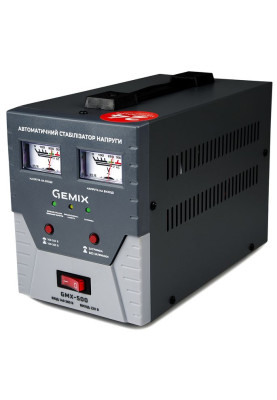 Стабілізатор напруги Gemix GMX-500, 500ВА/350Вт