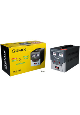 Стабілізатор напруги Gemix GMX-500, 500ВА/350Вт