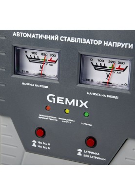 Стабілізатор напруги Gemix GMX-500, 500ВА/350Вт